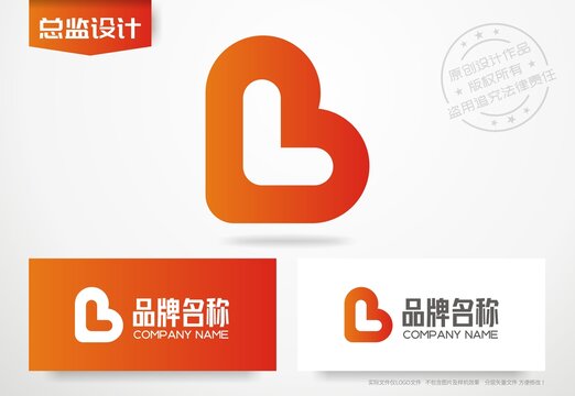 字母L设计logo标志