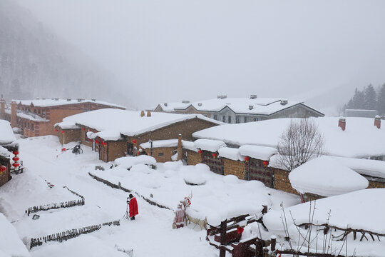 水墨雪乡