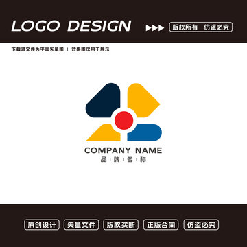 美术教育logo标志