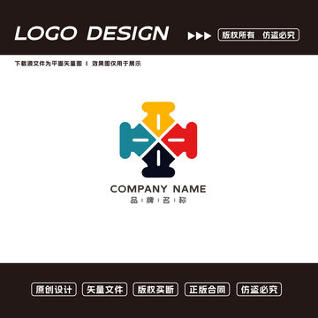 教育logo标志