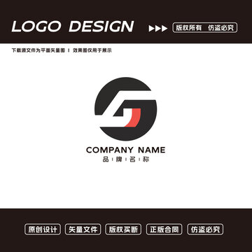 G字母logo标志