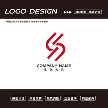 S字母logo标志