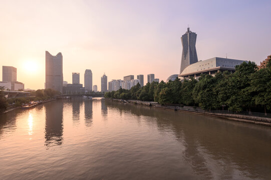 大运河杭州武林广场环球中心