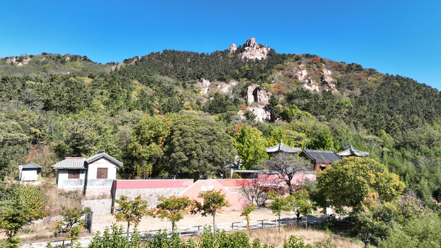 青岛城阳百福山庄百福庵铁骑山