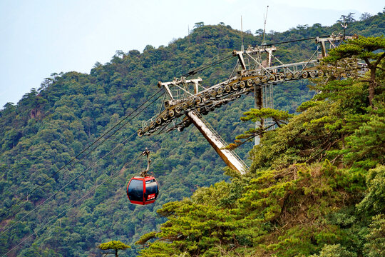 三清山索道上站