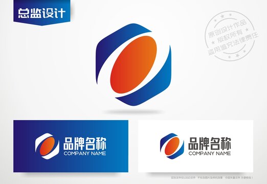 字母O设计logo