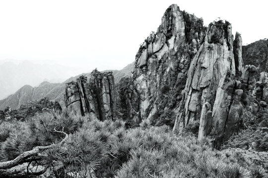 水墨三清山