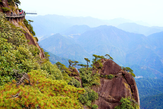 三清山母子石景点