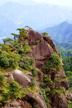 三清山母子石景点