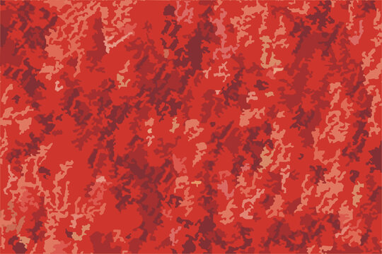红色矢量抽象迷彩