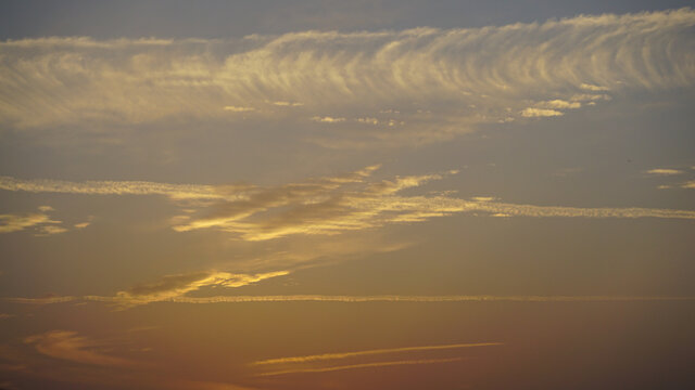 夕阳天空