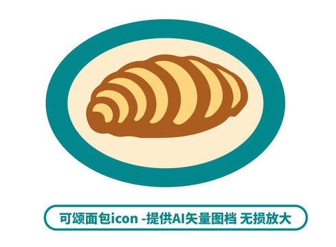 可颂面包LOGO