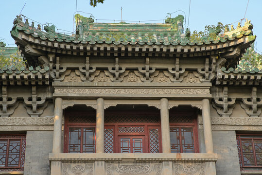 北京师范大学建筑局部