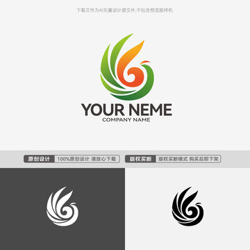 G字母LOGO绿色健康