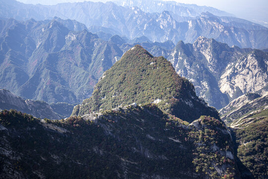 西岳华山风光