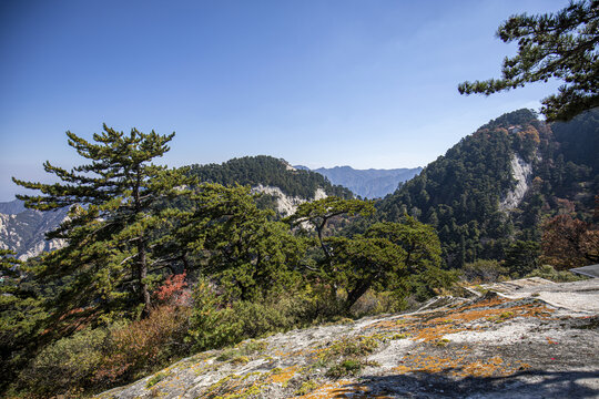 西岳华山风光