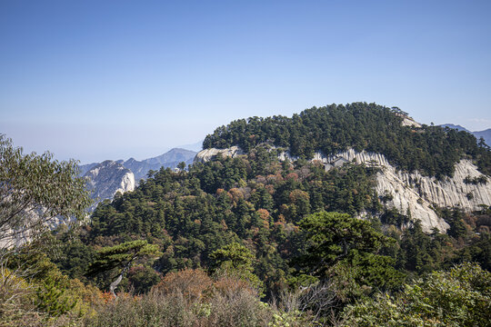 西岳华山风光