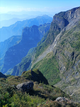 高山峡谷