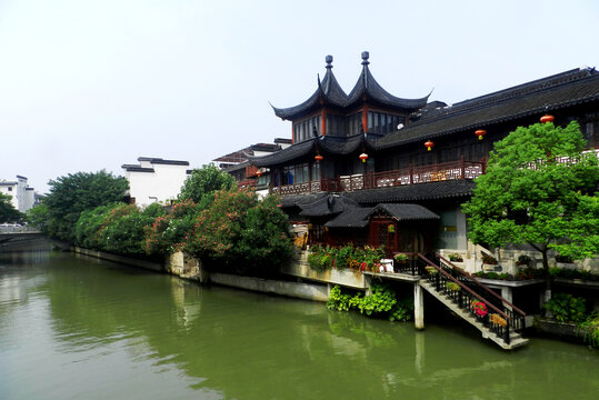 南京秦淮河风景