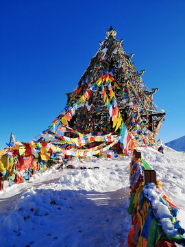 折多山风光