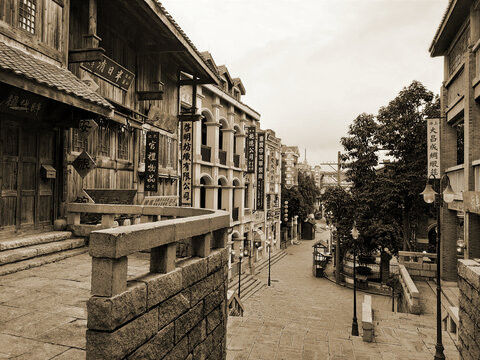 重庆街景老照片