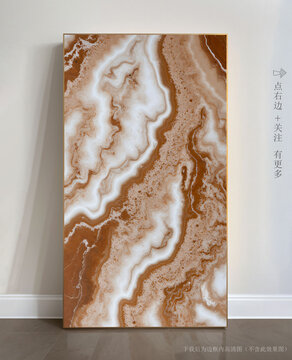 石纹印花大理石装饰画
