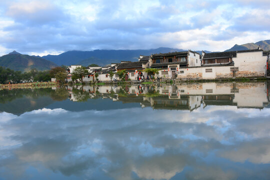 水墨山水宏村