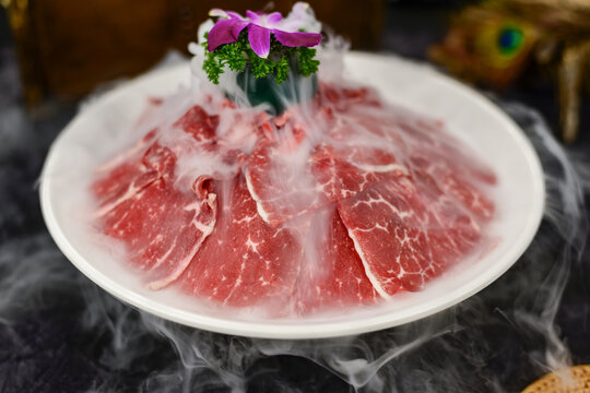 雪花牛肉