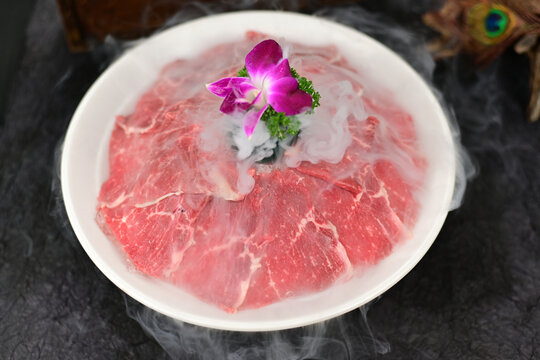 雪花牛肉