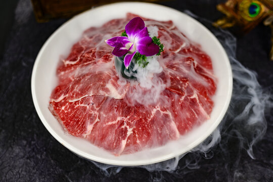 雪花牛肉