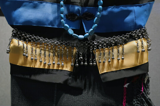 珞巴族妇女服饰腰带