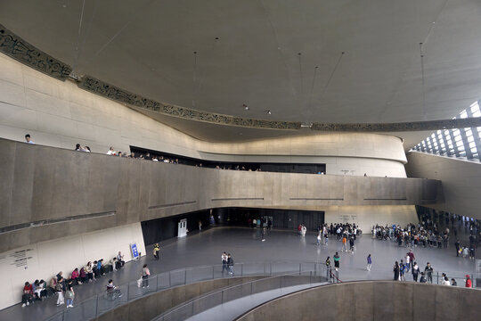 三星堆博物馆新馆建筑内景