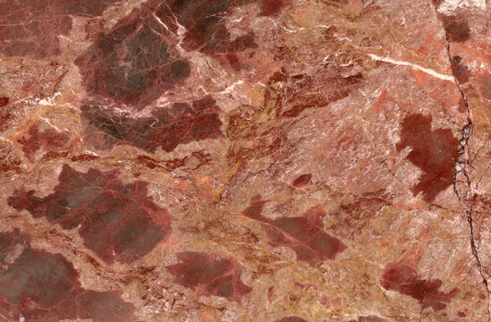 法国红大理石背景墙天然石画