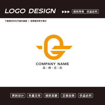 G字母logo标志