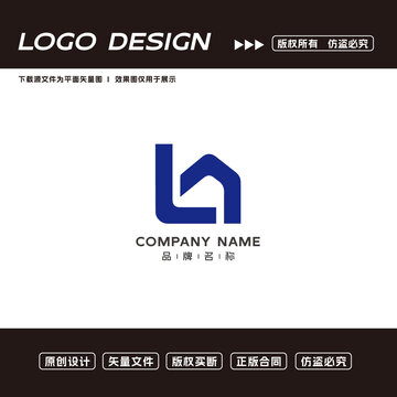 L字母logo标志