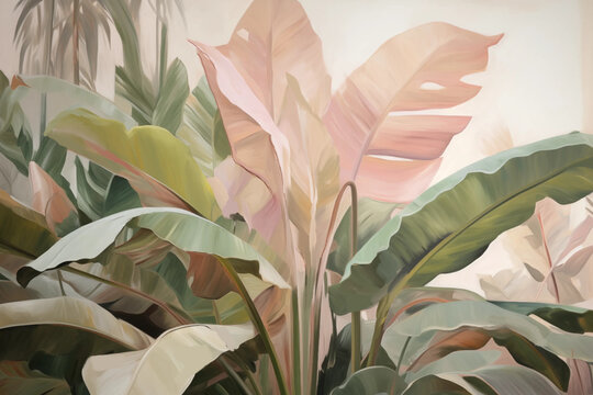 植物热带艺术壁纸雨林