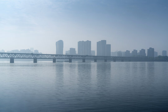 杭州钱塘江大桥风景