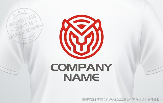 老虎头logo