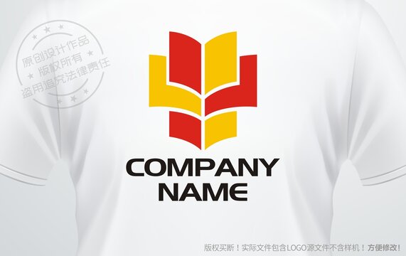 读书会logo中字标志