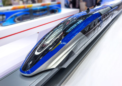 中国中车磁悬浮列车模型