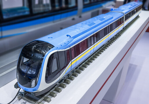 中国标准地铁列车模型