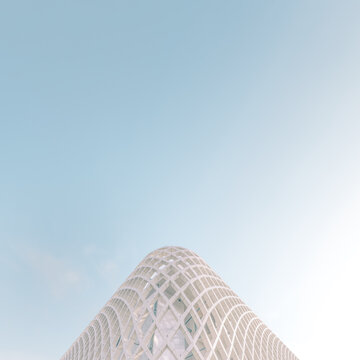 上海世博文化公园法国馆建筑顶部