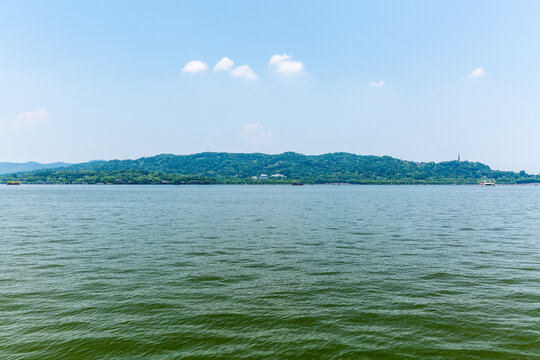 西湖山水风光