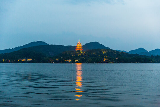 西湖夜景