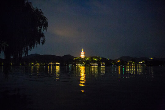 西湖夜景