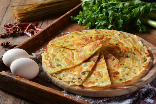 野菜煎饼