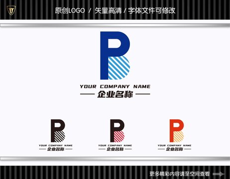 PB科技传媒电子LOGO