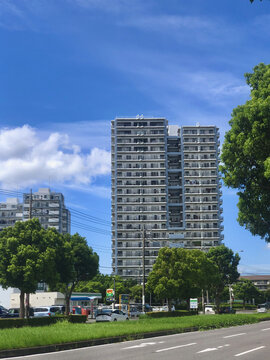 日本千叶县印西市街景