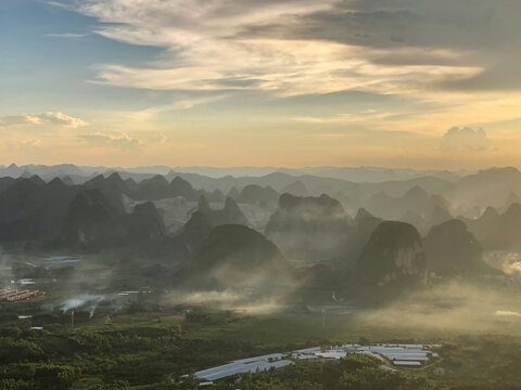 太阳下山