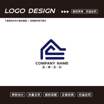 建筑装饰logo标志